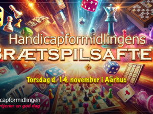 Brætspilsaften med Handicapformidlingen (14. november i Aaarhus)