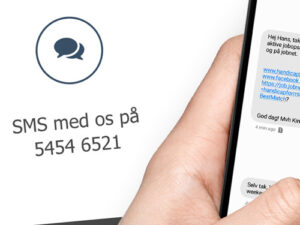 Nu kan du SMS’e med os